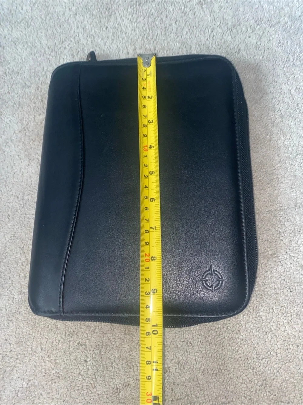 Franklin Covey Zip Planner Full Leather Vintage 1996